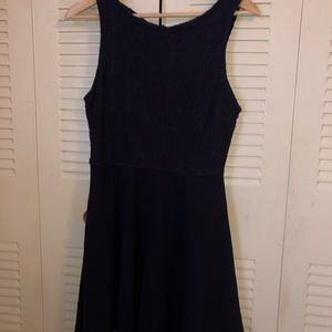 Speechless navy dress